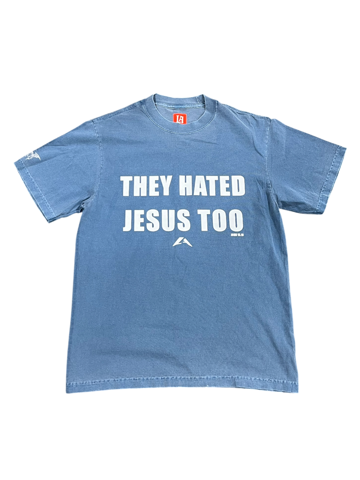 Washed Denim T.H.J.T Tee
