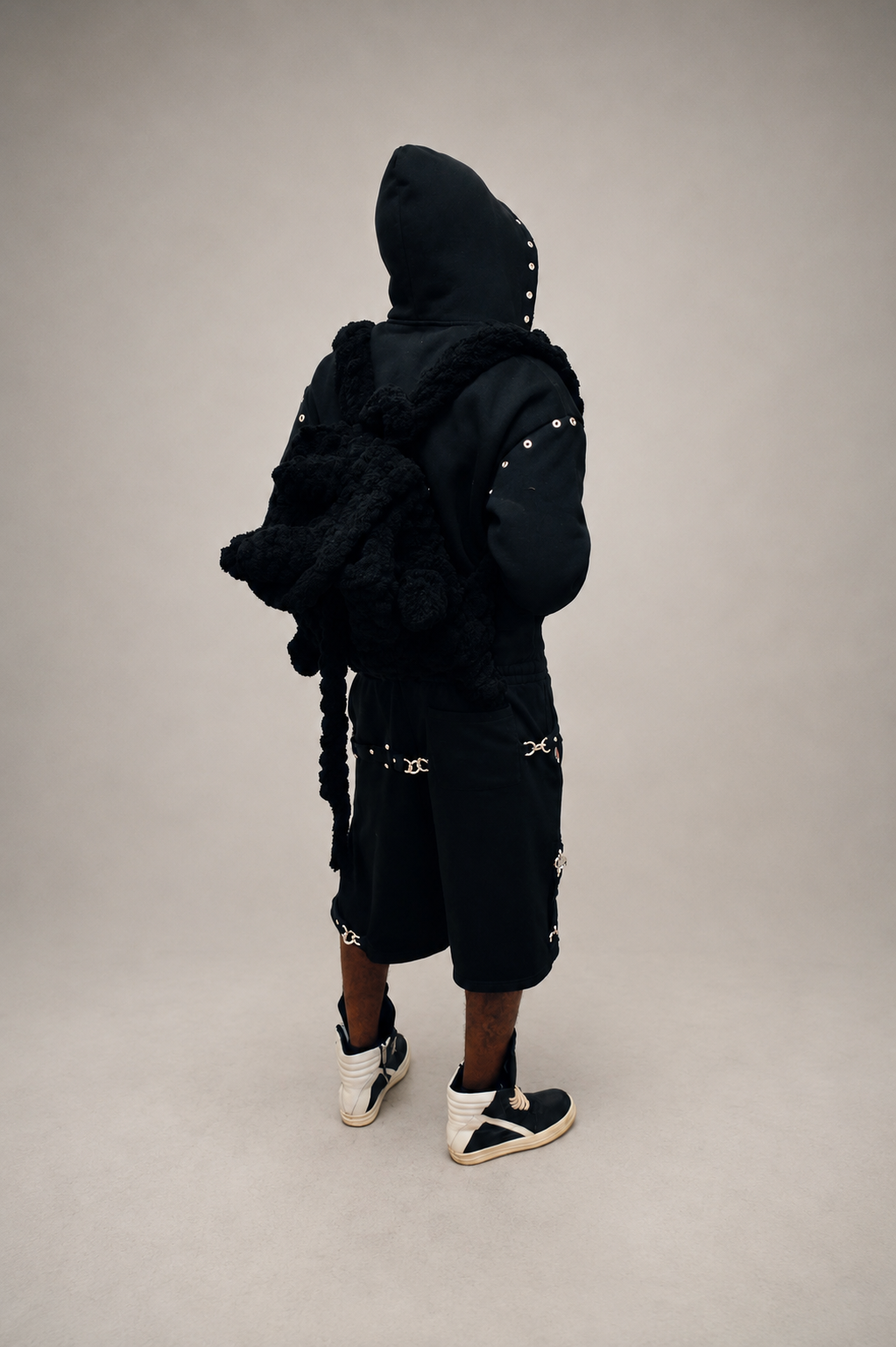 Link Attachment Baggy Shorts