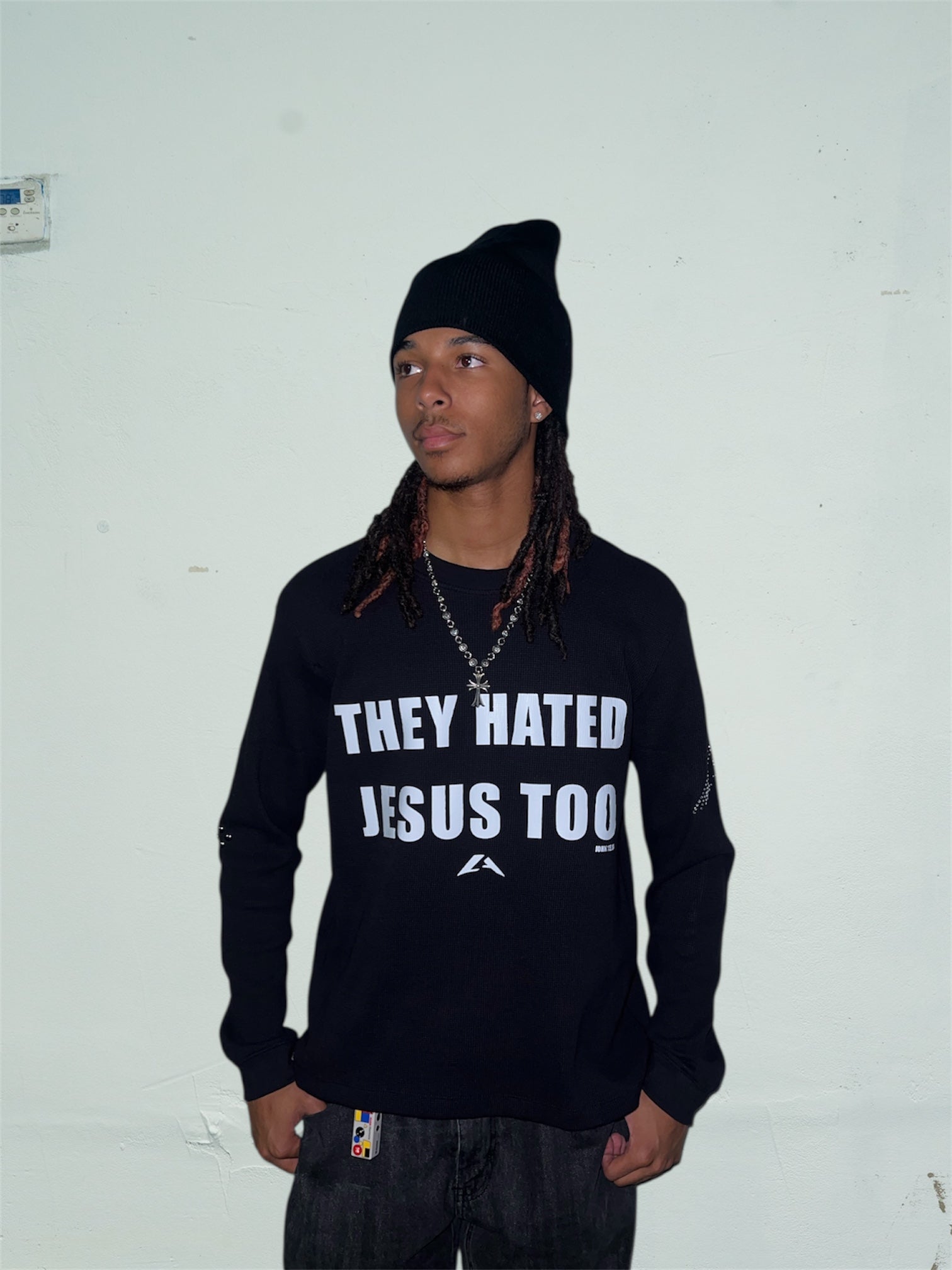 They Hated Jesus Too Tee Thermal Longsleeve