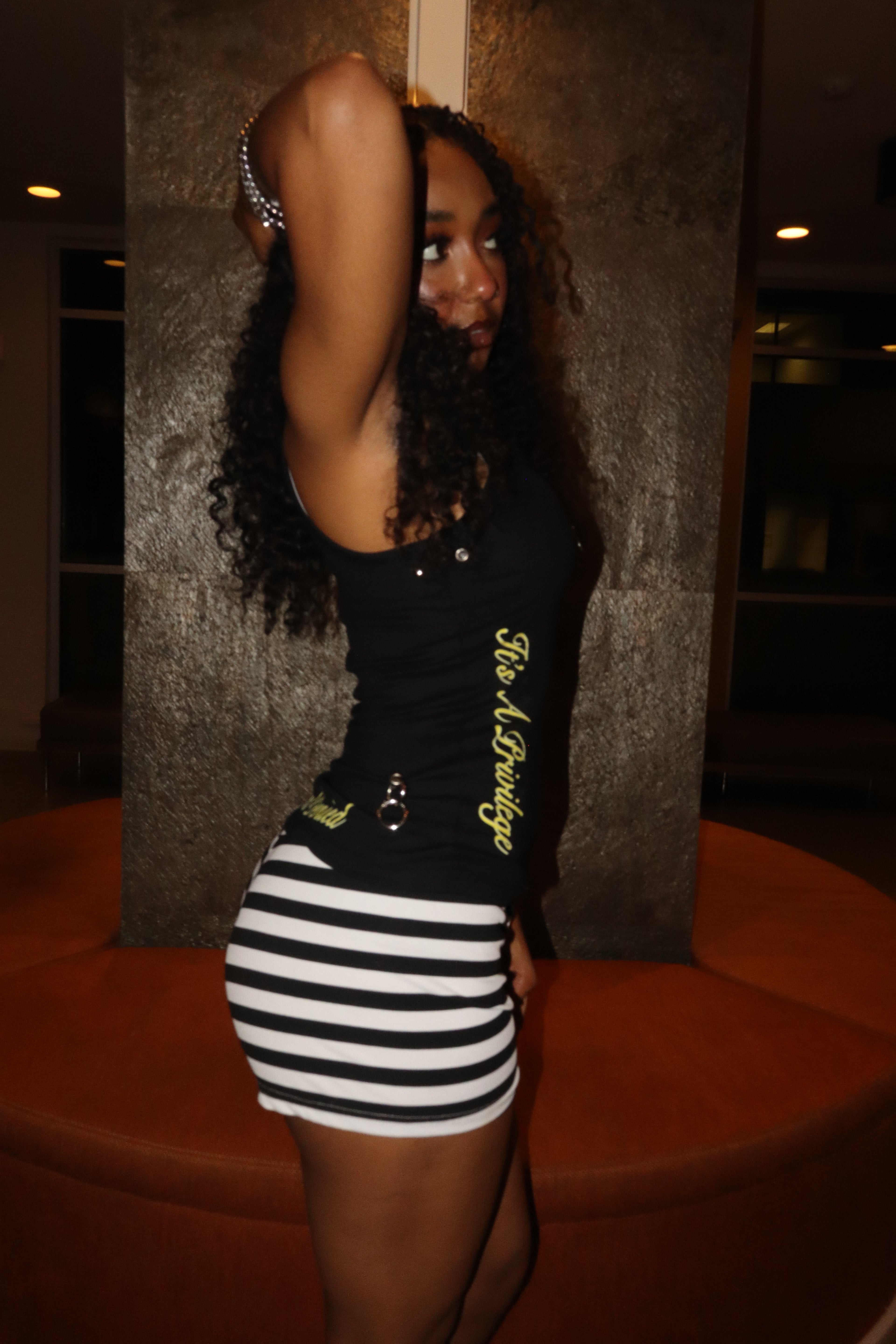 Erosion tank top black
