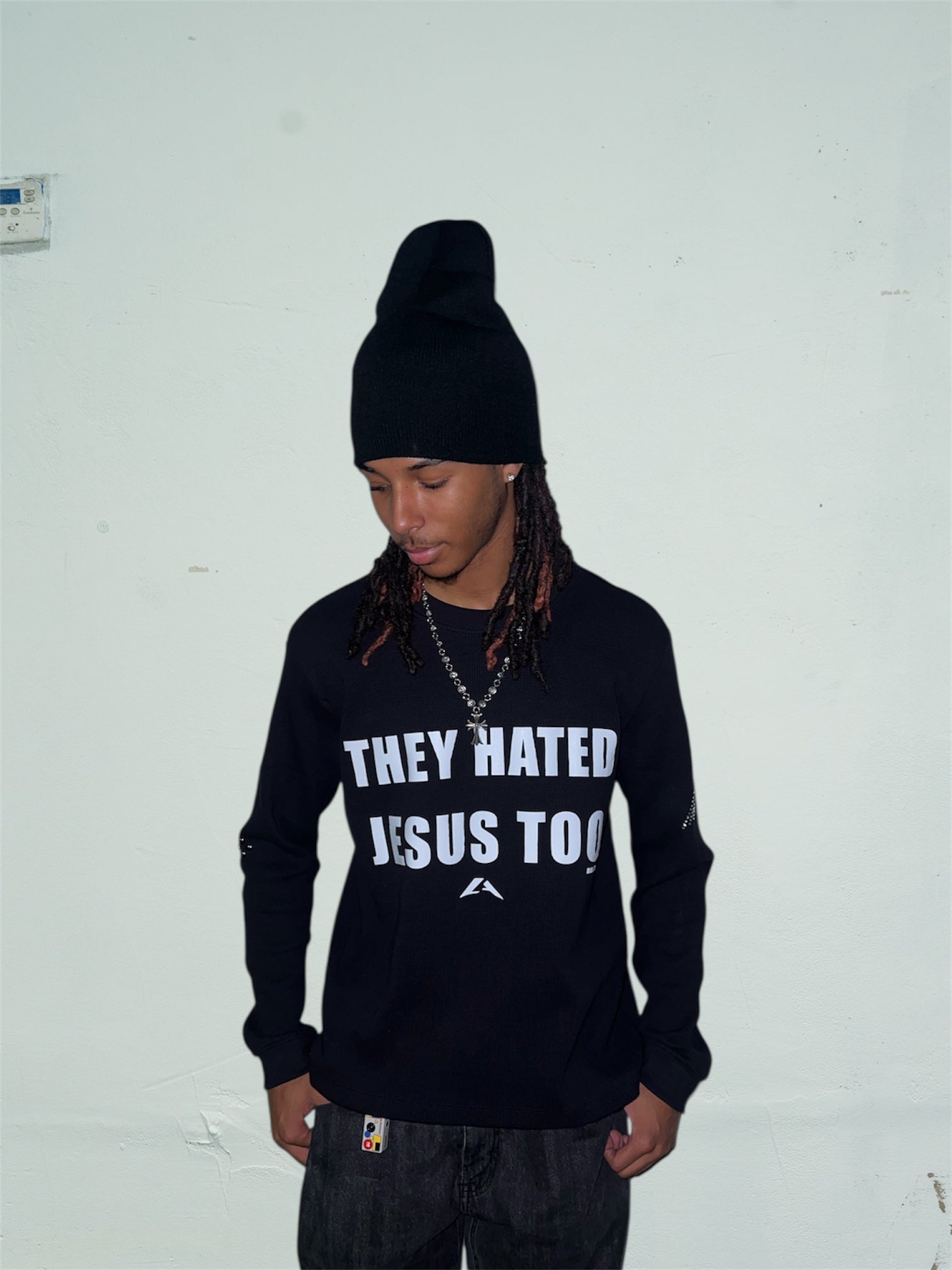 They Hated Jesus Too Tee Thermal Longsleeve