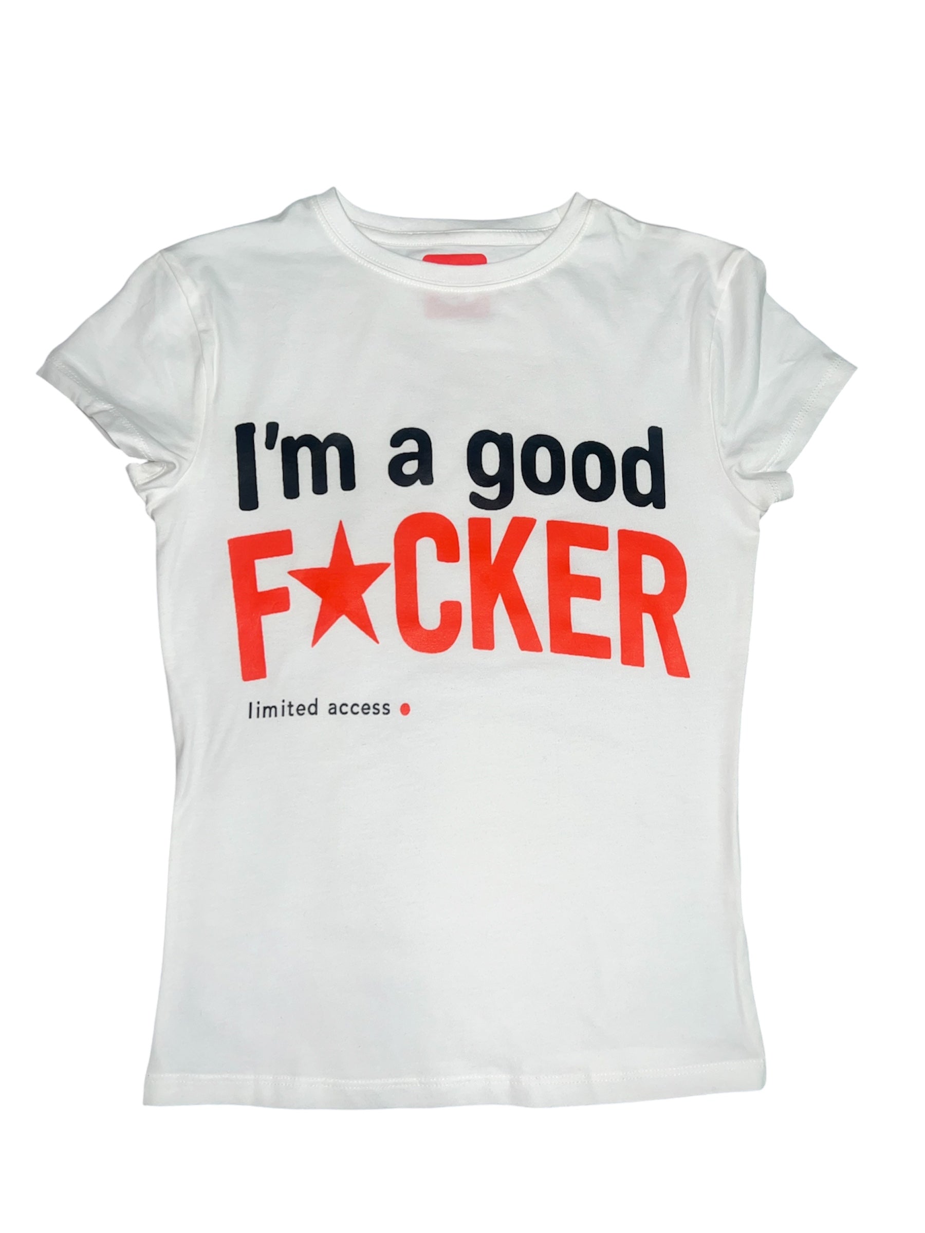 Good F*CKER Baby Tee Red