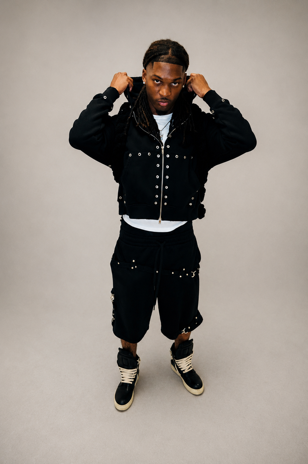 Void Eyelet Hoodie