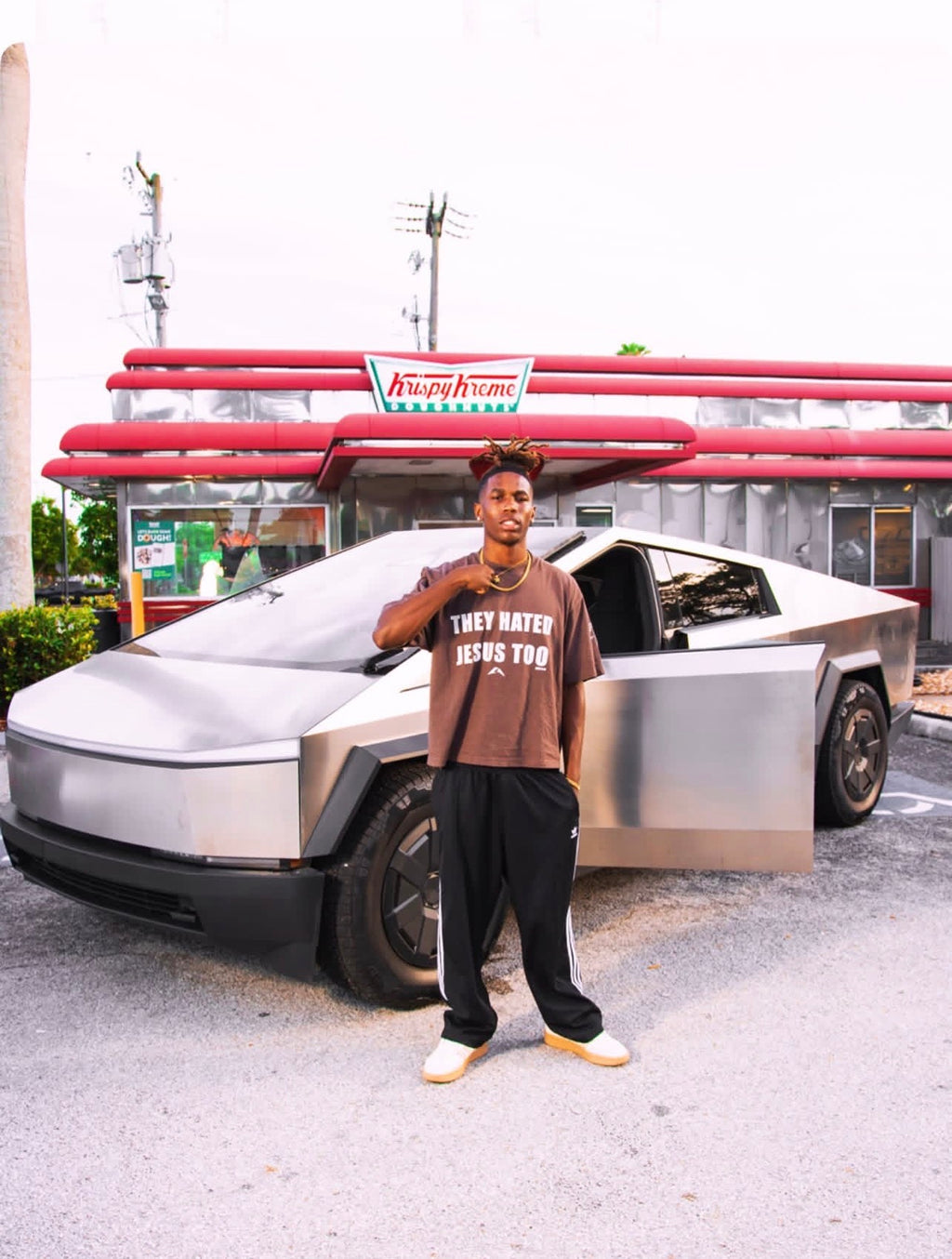 They Hated Jesus Too Tee Brown